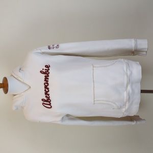 Abercrombie & Fitch Vintage Distressed Hoodie Sweatshirt